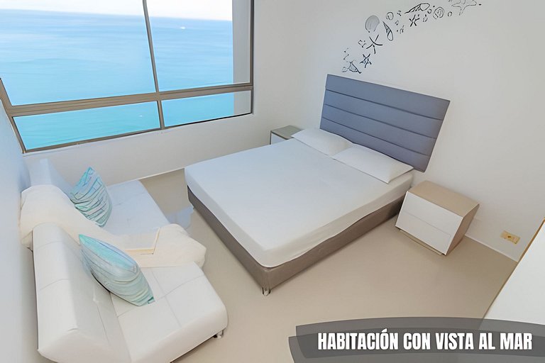 Apartamento Peñon Rodadero-Frente al Mar SOHO-263A