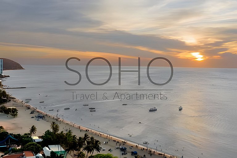 Apartamento Peñon Rodadero-Frente al Mar SOHO-263A