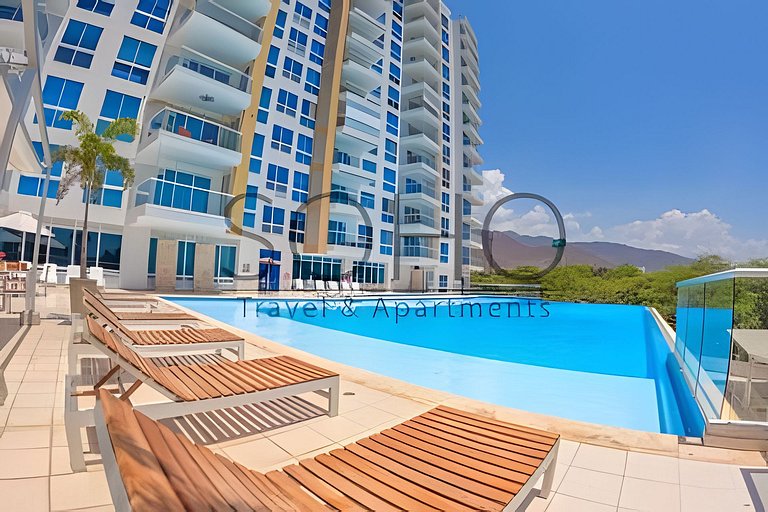 Apartamento Ocean Club- Cerca al Mar by SOHO -332A