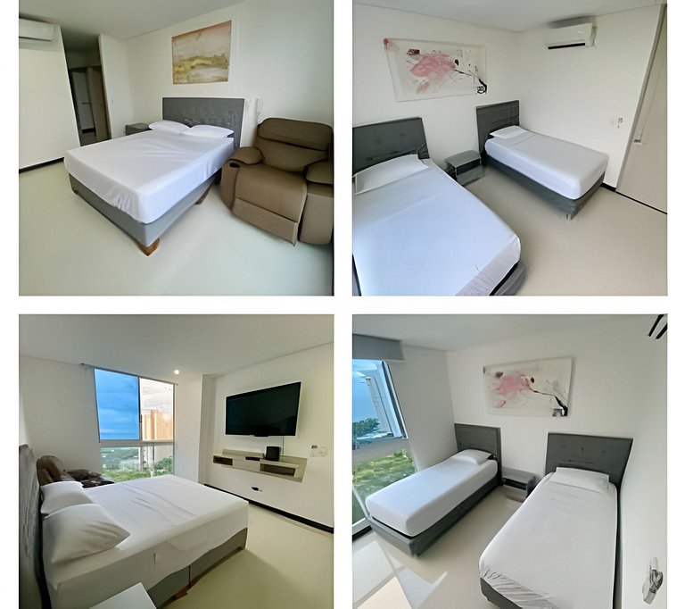 Apartamento Ocean Club- Cerca al Mar by SOHO -332A