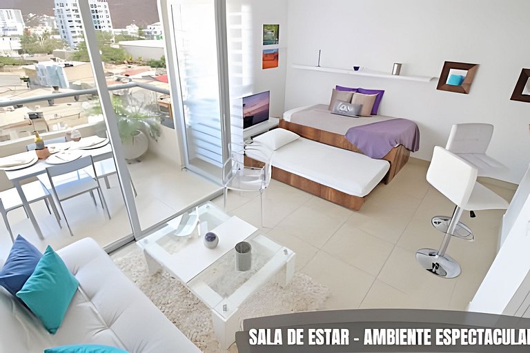 Apartamento Velas al Mar - Cerca al Mar SOHO- 300A