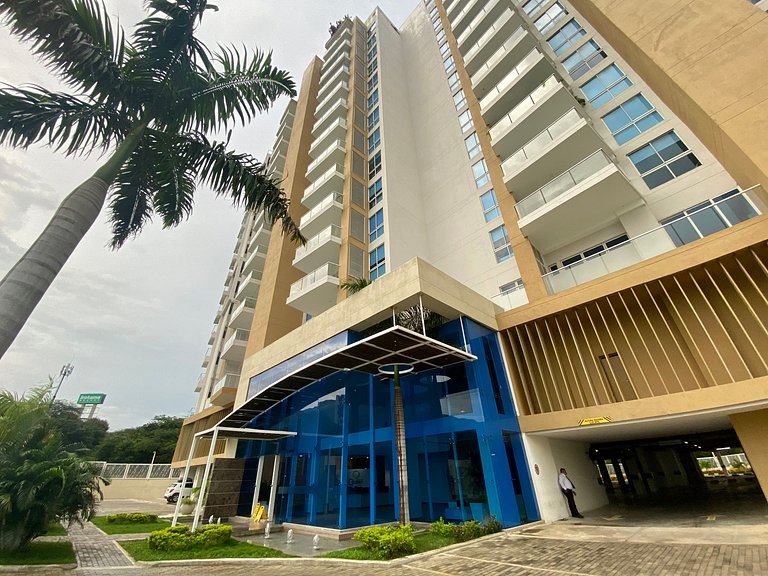 Apartamento Ocean Club- Cerca al Mar by SOHO -332A