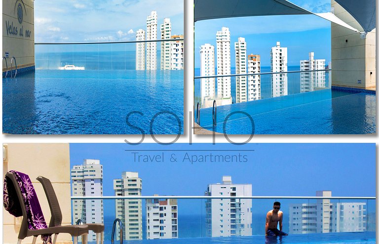 Apartamento Velas al Mar - Cerca al Mar SOHO- 300A