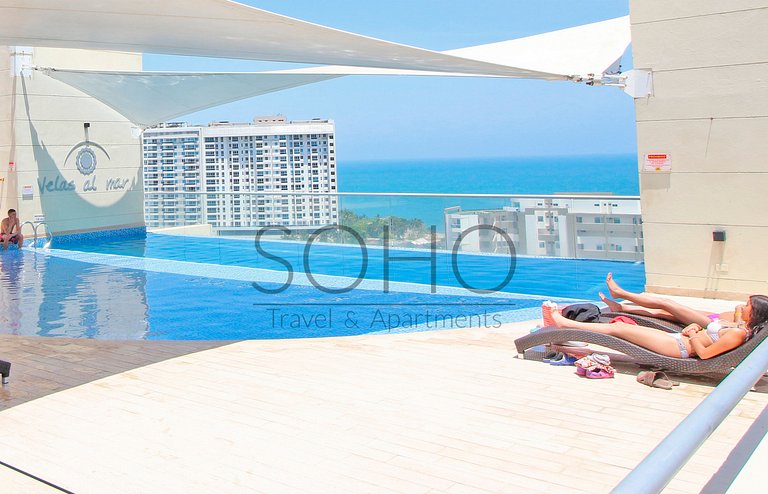 Apartamento Velas al Mar - Cerca al Mar SOHO- 300A