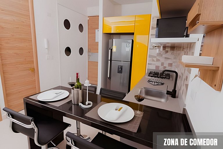 Apartamento Salinas del Mar-Cerca al Mar SOHO-351A