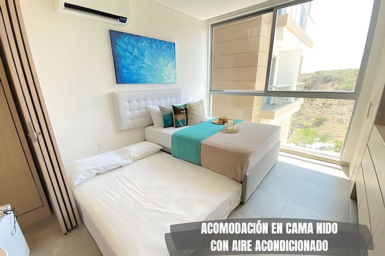 Apartamento Salguero Suite- Cerca al Mar SOHO-342A