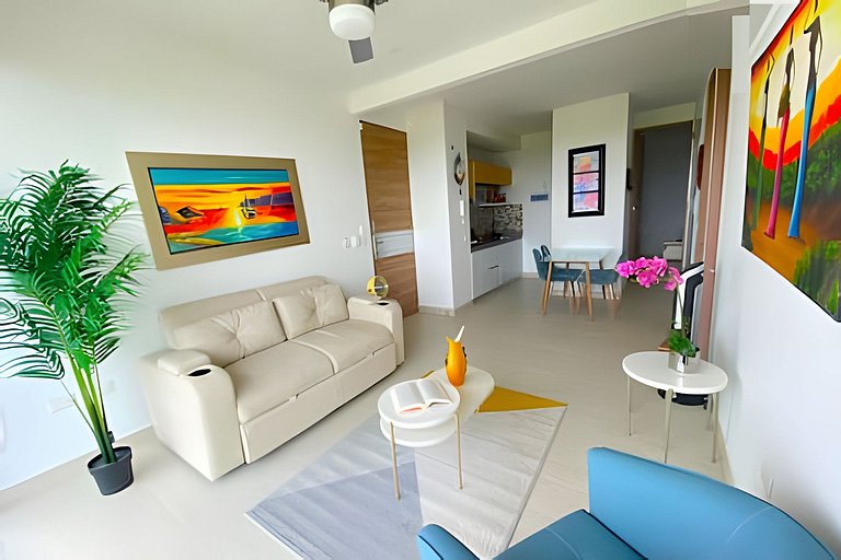 Apartamento Salinas del Mar-Cerca al Mar SOHO-359A