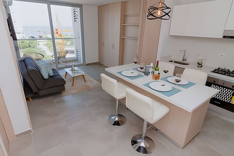 Apartamento Salguero Suite- Cerca al Mar SOHO-350A