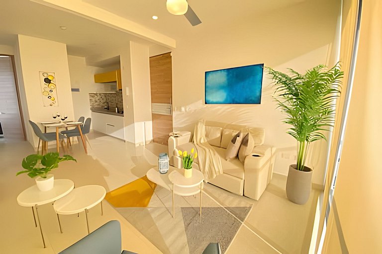 Apartamento Salinas del Mar-Cerca al Mar SOHO-356A