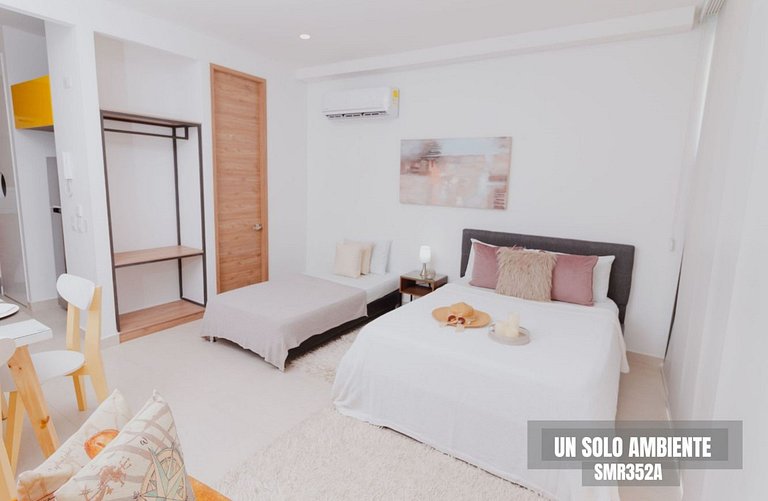 Apartamento Salinas del Mar-Cerca al Mar SOHO-366A
