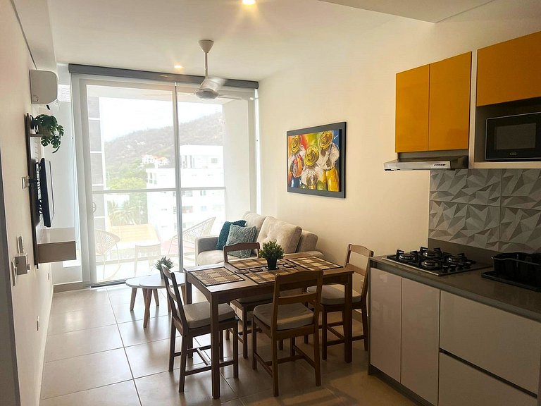 Apartamento Salinas del Mar-Cerca al Mar SOHO-369A