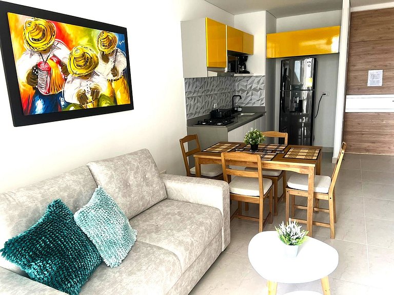 Apartamento Salinas del Mar-Cerca al Mar SOHO-369A