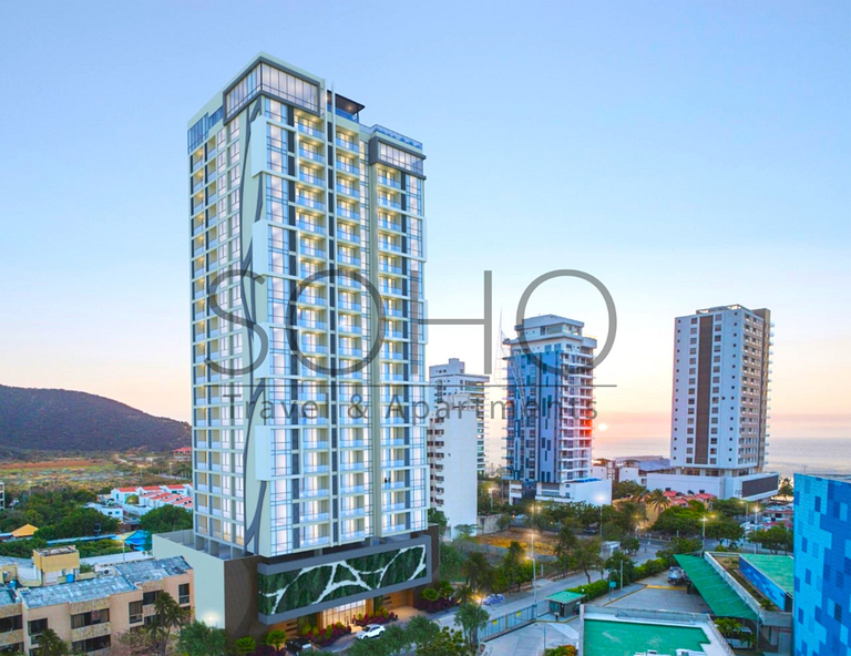 Apartamento Salguero Sunset-Cerca al Mar SOHO-374A