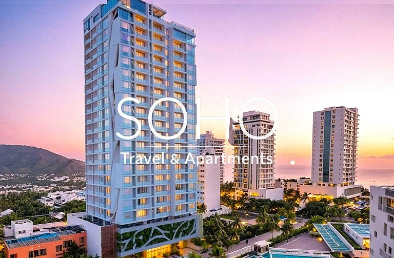 Apartamento Salguero Sunset-Cerca al Mar SOHO-374A