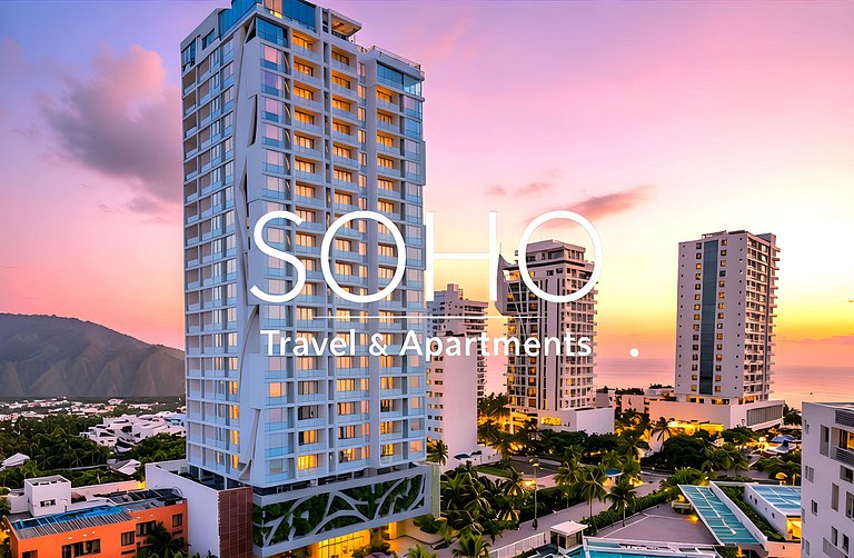 Apartamento Salguero Sunset-Cerca al Mar SOHO-376A