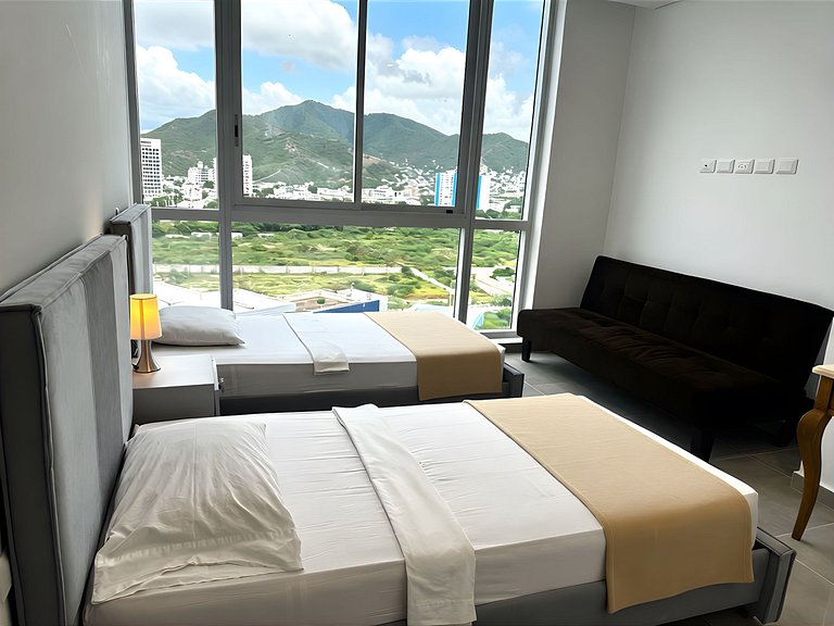 Apartamento Salguero Sunset-Cerca al Mar SOHO-374A