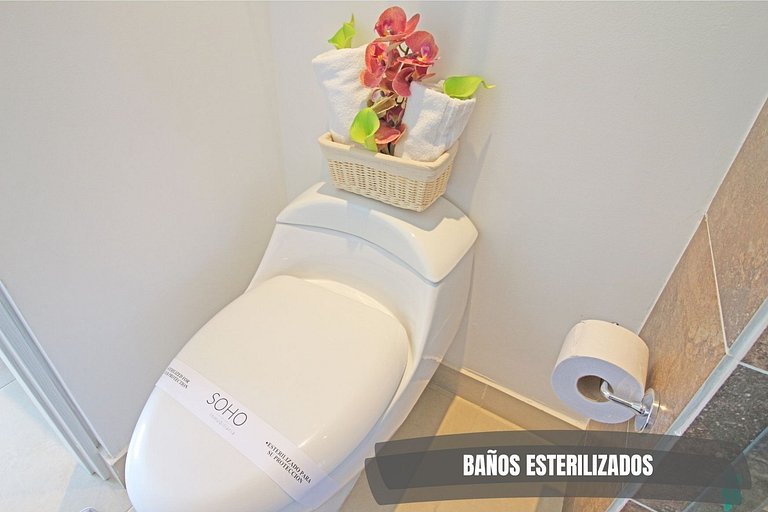 Apartamento Velas al Mar - Cerca al Mar SOHO- 300A