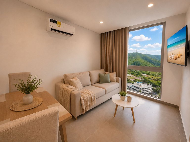 Apartamento Salguero Sunset-Cerca al Mar SOHO-376A