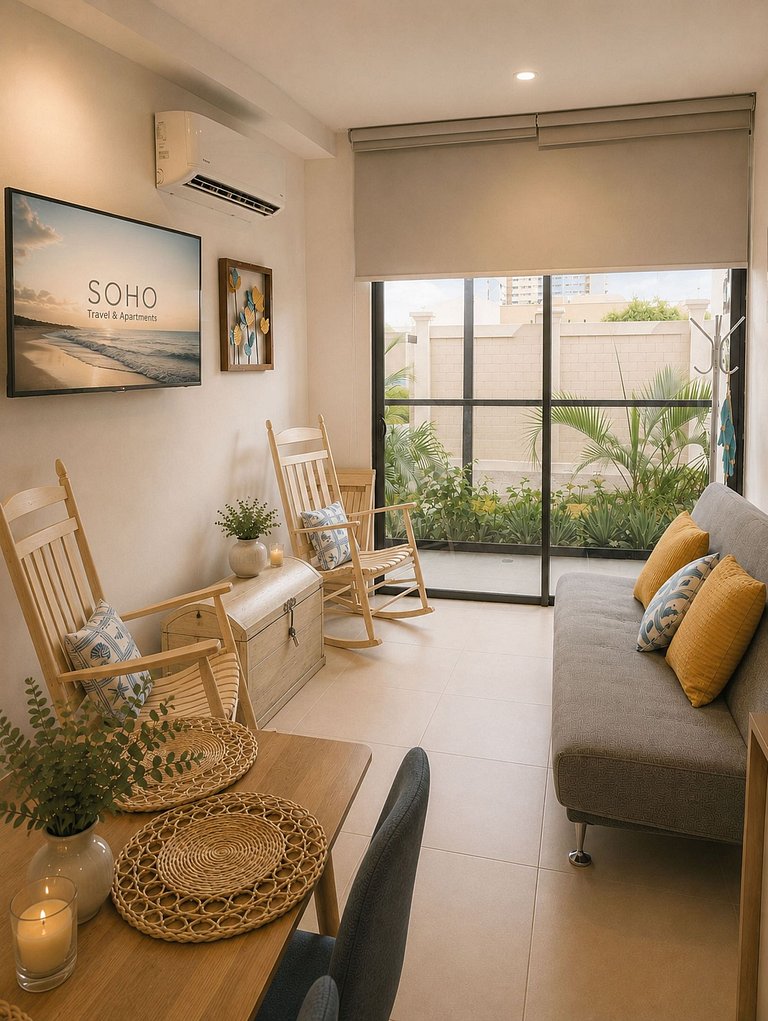 Apartamento Salinas del Mar-Cerca al Mar SOHO-365A