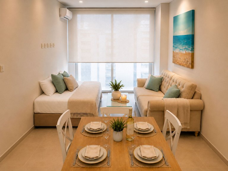 Apartamento Salinas del Mar-Cerca al Mar SOHO-367A