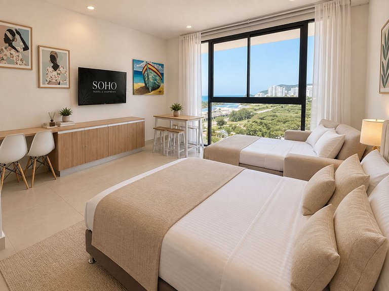 Apartamento Salinas del Mar-Cerca al Mar SOHO-390A