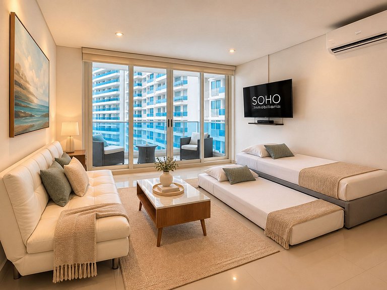 Apartamento Reserva - Frente al Mar by SOHO - 268A